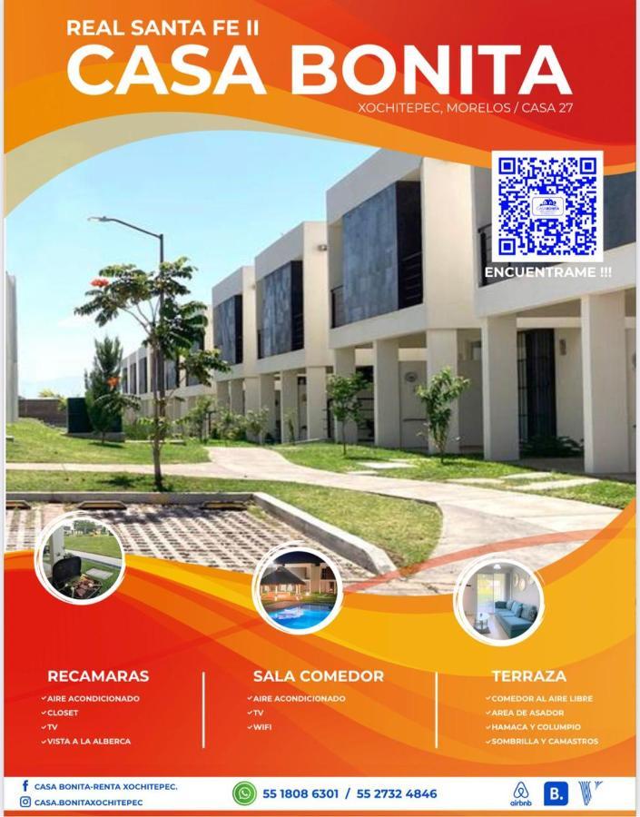 소치테펙 Casabonita Ii, Pie Alberca, Airac 빌라 외부 사진
